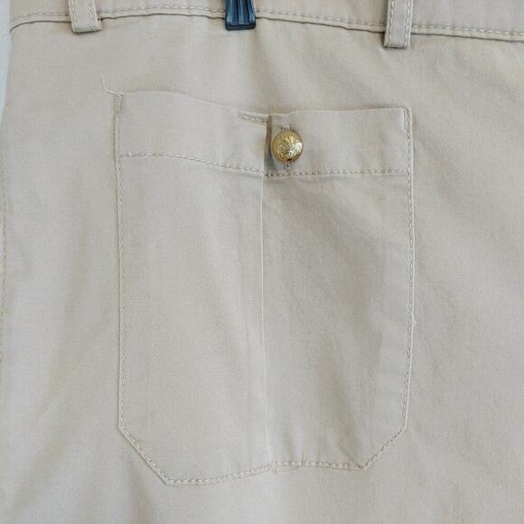 Lauren Ralph Lauren Women's Wide Leg Contemporary Minimalist Cuffed Pants Sz 14 - Picture 3 of 8